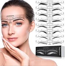 Amazon.com : FILFEEL Eyebrow Ruler, Professional Permanent Eyebrow Measure  Balance Extension Ruler Eyebrow Shape Designer(#1) : Beauty & Personal Care