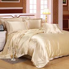 Champagne Silk Bed Linen Premium Bed Linens Luxury Silk Bedding Bed Linen Design
