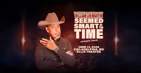 William Lee Martin Comedy Tour