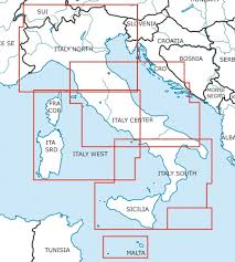 ¹ beim magellan explorist 110 muss die karte explizit in die datei touch.mdc eingetragen werden. Rogersdata Vfr Karte Italien Sud Sizilien Lampedusa Malta 2020