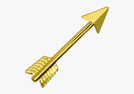 A new way to travel. Golden Arrow Png Transparent Png Kindpng