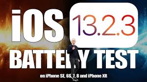 Ios 13 2 3 Battery Performance Speed Test On Iphone Se 6s 7 8 And Iphone Xr Youtube