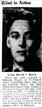 Harold Frederick Roach