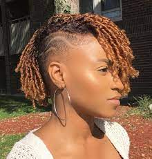 Half Shaved Asymmetrical Natural Hairstyle Tapered Natural Hair Short Natural Hair Styles Natural Hair Styles