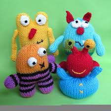 Studio knit is your joyful knitting home! Little Monsters Toy Monster Alien Doll Knitting Pattern Etsy