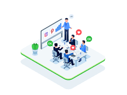 Meeting Online Meeting Illustration Motion Design Animation Meeting Illustration