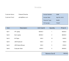 Simple Invoice Creation With Jasper Report