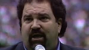 Randy Mayfield sings National Anthem for St. Louis Rams