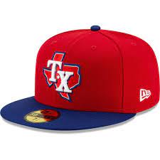 Youth New Era Red Royal Texas Rangers Alternate 3 Authentic Collection On Field 59fifty Fitted Hat Fitted Hats Texas Rangers New Era