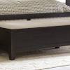 This padded shoe storage bench offers you a soft spot to sit, plus nine roomy cubbies for shoes of all sizes. 1