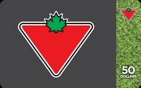 Just don't want to get myself into something i can't get out of, or will actually. Canadian Tire Gift Card 50 Mail Delivery Ebay