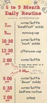 This Is How To Put Your Baby On A 6 Month Old Schedule Mighty Moms Baby Routine Baby Food Recipes Baby Care