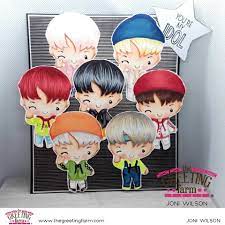 Stamp Feature Kpop Idols The Greeting Farm Greetings Kpop Idol Card Supplies
