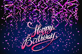 Largest collection of free vector art, vector images, vector graphic resources, clip art, illustrations, wallpaper background designs for all free downloads. Concept Party On Dark Blue Background Top View Happy Birthday Pink Purple Confetti Vector Modern Flat Design Style Stock Vector Illustration Of Festive Birthday 88700686