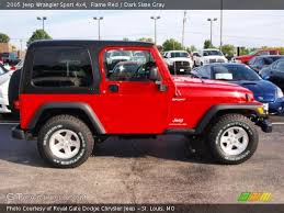 Image result for Flame Red 2005 Jeep