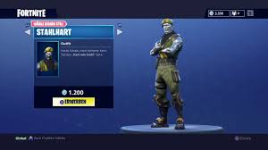 Fortnite Stahlhart Skin