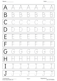 These alphabet tracing worksheets are great for getting your children to practice their handwriting and letter recognition. Trace And Practice Capital Letters A To Z Worksheets In Simple Writing Handwriting Worksheets For Kids Capital Letters Worksheet Alphabet Tracing Worksheets