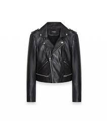 7 Work Looks That Are Simple And Comfortable Maje Leather Jacket Leather Moto Jacket Outfit Comfortable Work Clothes
