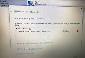 Solved Ethernet Doesn T Have A Valid Ip Configuration Windows 10 Windows 10 Configuration Windows