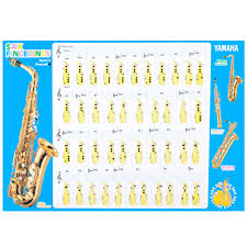 Yamaha Saxophone Fingering Chart