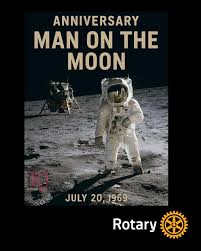 Did you know that Neil Armstrong, the very first man to step foot on the  moon, was a proud member of Rotary? It's fascinating to think that someone  who made history in