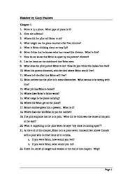 Hatchet By Gary Paulsen Close Reading Questions Close Reading Questions Close Reading Gary Paulsen