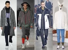 Et souvent rouges et noirs. Tendances Mode Homme Automne Hiver 2018 19 Fashion Spider
