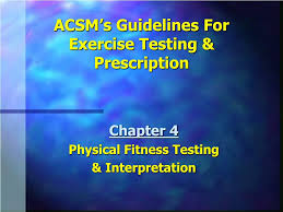 ppt acsm s guidelines for exercise