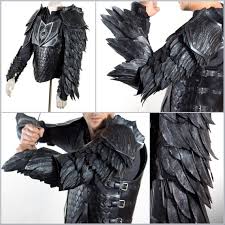 Are you looking for leather for sale on etsy? Raven Manica Full Arm Bracer Celtic Raven Full Arm Leather Etsy
