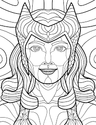 Lego coloring pages are a fun way for kids of all ages, adults to develop creativity, concentration, fine motor skills, and color recognition. Scarlet Witch Coloring Page By Rfultzbusiness On Deviantart