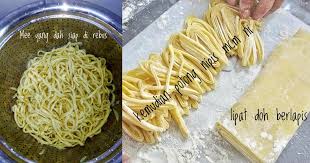 Tak payah guna mesin buat mee tetap boleh buat mee kuning homemade yang sedap untuk makan bersama famili. Buat Sendiri Mee Kuning Kat Rumah Guna 4 Bahan Sahaja Dijamin Sedap Bersih Dan Sihat Tanpa Pengawet Keluarga