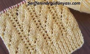 Serife Nin Orgu Dunyasi Anlatimi Ile Sis Bayan Yelek Ornekleri Orgu Orgu Desenleri Dikis Ornegi