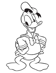 This article brings you a number of duck coloring pages donald duck is the best friend of mickey mouse and in the cartoon series you will always see them together. Donald The Duck Coloring Pages Cartoon Coloring Pages Disney Coloring Pages Mickey Mouse Coloring Pages
