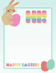Drevio.com designs lots of templates in various themes. 4 Free Printable Easter Bunny Letters Freebie Finding Mom