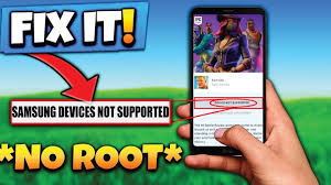 When fortnite launched on the google play store, a configuration error allowed some players to download the game on if your device was affected, you will receive a refund from google for any fortnite purchases. How To Install Fortnite Apk Fix Device Not Supported For Samsung Devices V12 40 0 Gsm Full Info