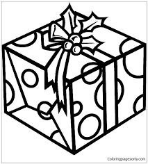 How many gifts coloring page. Christmas Present Coloring Page Free Coloring Pages Online