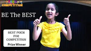 Reciting a poem, though not easy, rather meticulous, is a journey all in itself that presents struggles as well as surprises. English Poem Competition For Class3 Class4 Class5 Poem Recitation Competition Prize Winner Poem Youtube