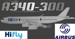 Airbus A340 300 Hifly Minecraft Project