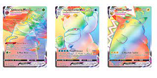 This is a list of all expansions and its japanese equivalent released for the pokémon trading card game. The Rainbow Rare Cards Of Pokemon Tcg Vivid Voltage Part 1