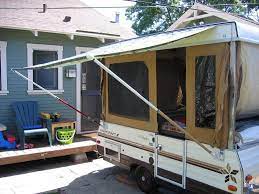 Or just don't know where and how to start your pop up camper restoration; Diy Awning Camper Awnings Diy Awning Diy Camper