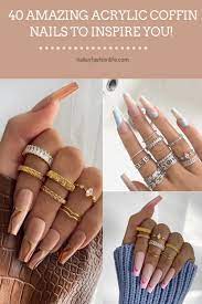 Summer coffin cute nail ideas acrylic. Acrylic Coffin Nails 40 Summer Nail Ideas You Need To Copy