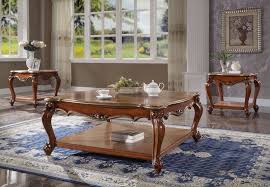 Check spelling or type a new query. Acme 88220 Picardy Square Coffee Table Set In Vintage Cherry Oak
