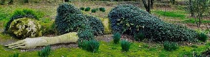 A warm cornish welcome to you. Schlafende Frau Die Verlorenen Garten Von Heligan Cornwall England Vereinigtes Konigreich Pikist
