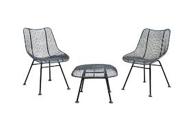 Dsr white mid century modern plastic dining shell chair, steel eiffel legs by cozyblock. A Guide To Mid Century Modern Patio Furniture