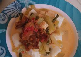 Resep lontong ayak gulai paku khas dapur uni et. Cara Praktis Mempersiapkan Lontong Sayur Gulai Sayur Labu Siam Padang Cita Rasa Tinggi Resep Sayur