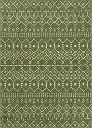 Flat weave rugs are stylish, cozy, and can tie any living space together. Nord Moroccan Tribal Indoor Outdoor Green Flatweave Rug Med 55 Well Woven