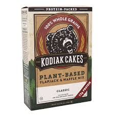 And so easy to prepare! Kodiak Cakes Plant Based Pancake Mix At Natura Market