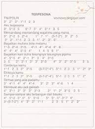 Not Angka Kalimba Terpesona Tni Polri Nazareth Vevnews