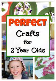 Instead of paint brushes, use other items such as feathers, sponges, crumbled. 50 Perfect Crafts For 2 Year Olds How Wee Learn