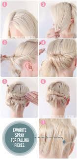 Knot Tie Updo For Short Hair Short Hair Updo Hair Styles Short Hair Styles
